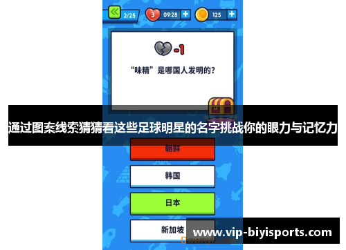 通过图案线索猜猜看这些足球明星的名字挑战你的眼力与记忆力