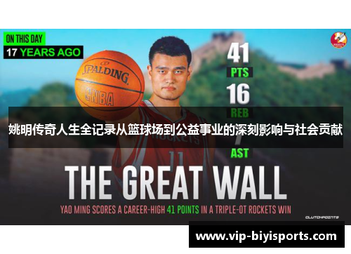 姚明传奇人生全记录从篮球场到公益事业的深刻影响与社会贡献